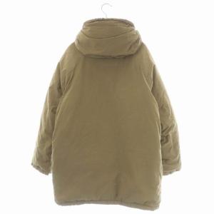 REMI RELIEF ダウンジャケット フード F カーキベージュ