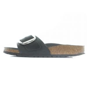 BIRKENSTOCK MADRID Big Buckle サンダル フラット 23cm 黒 ブラック