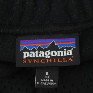 Patagonia フリース パンツ イージー テーパード S 黒 ブラック