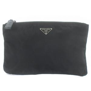 ポーチ 三角プレート 小物入れ ナイロン 黒 ブラック