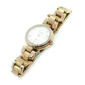 CITIZEN クロスシー XC 腕時計 アナログ 3針 電波ソーラー ゴールド色