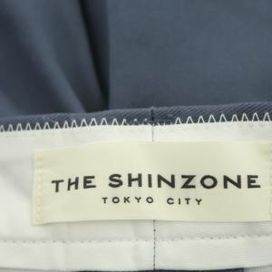 Shinzone 22AW TOMBOY PANTS テーパード タック 34 スモークブルー