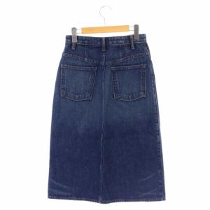 Helmut Lang デニムロングスカート 25 青
