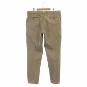 Loro Piana コットン テーパードパンツ ストレッチ 50 モカ