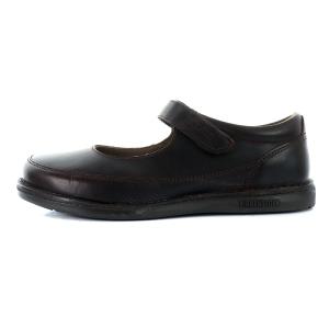 BIRKENSTOCK シューズ ストラップ レザー 25cm 茶 ブラウン SH
