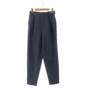 22SS ダブルクロス ゴムジョッパーズ pants パンツ スラックス テーパード タック イージー 36 ダークグレー