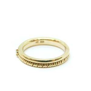 4℃ リング 指輪 K10 8号 イエローゴールド