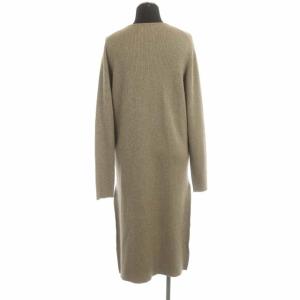 Ameri VINTAGE GLITTER 2WAY DOUBLE JACKET DRESS ワンピース ニット ロング 長袖 Vネック グリッター ラメ