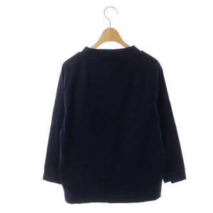 MHL. 21SS MATTE COTTON JERSEY 長袖トップス カットソー Tシャツ 2 ネイビー