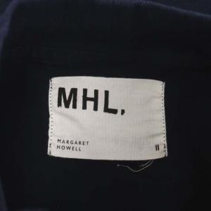 MHL. 21SS MATTE COTTON JERSEY 長袖トップス カットソー Tシャツ 2 ネイビー