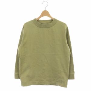 21SS MATTE COTTON JERSEY 長袖トップス カットソー Tシャツ 2 オリーブ