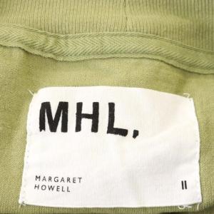 MHL. 21SS MATTE COTTON JERSEY 長袖トップス カットソー Tシャツ 2 オリーブ