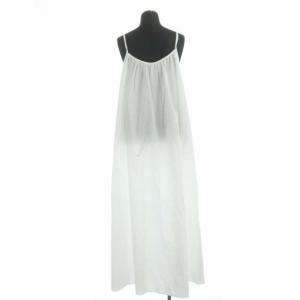 EVERYDAY I LIKE 22SS Co/Ny Camisole ドレス ワンピース ロング フレア キャミソール 白 ホワイト