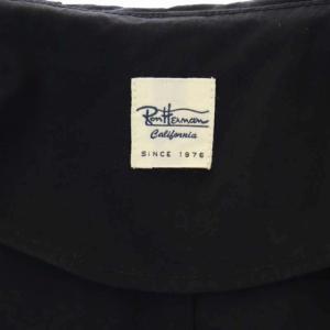 Ron Herman 22SS Washer Mods Coat モッズコート 薄手 ロング ジップアップ XS ブラック