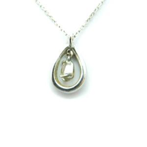 4℃ ネックレス ペンダント K18WG ホワイトゴールド