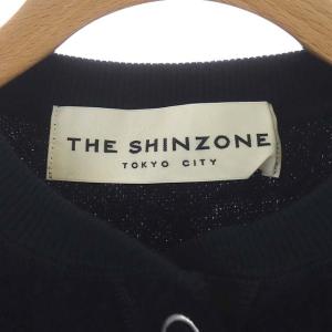Shinzone ザシンゾーン FLEECE CAPELIN CARDIGAN フリース ケープリン カーディガン クルーネック ウール 長袖