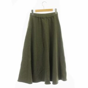Diagram GRACE CONTINENTAL 21AW  フレアスカート ロング ヨークギャザー 36 カーキ