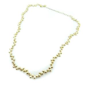 SWAROVSKI FIDELITY クリスタル ネックレス ゴールド色