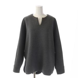 ADORE セットアップ トリプルダンボールカットソー スウェット 長袖 ドルマン トリプルダンボールスカート