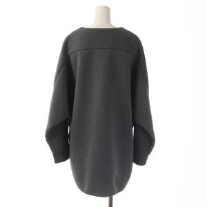 ADORE セットアップ トリプルダンボールカットソー スウェット 長袖 ドルマン トリプルダンボールスカート