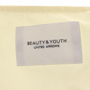 BEAUTY&YOUTH UNITED ARROWS ノーカラーMA-1ジャケット ブルゾン ジップアップ M 白 ホワイト