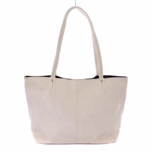russet トートバッグ ハンドバッグ レザー 白 ホワイト アイボリー