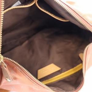 russet ショルダーバッグ ナイロンジャガード 茶 ライトブラウン オレンジ