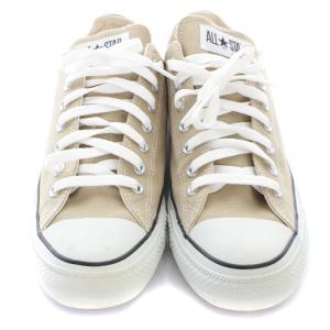 CONVERSE オールスター カラーズ CANVAS ALL STAR COLORS OX スニーカー キャンバス 27.5cm べージュ