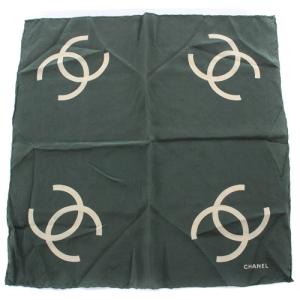 ココマーク スカーフ モスグリーン 緑