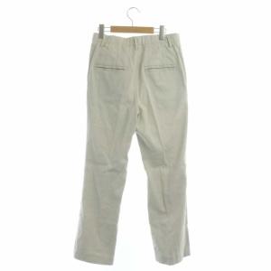 IENA 21SS maison MANTECO 21SS リネンストレッチパンツ スリム 40 ライトグレージュ