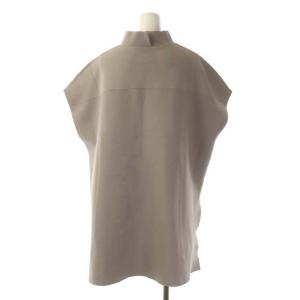 ADORE 20AW ソフトニットバックロングトップス カットソー 半袖 ワイドパンツ セットアップ グレージュ