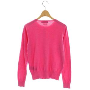 POLO RALPH LAUREN PIMA COTTON クルーネックカーディガン コットン 長袖 XS ピンク