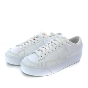 NIKE WMNS Blazer Low Platform White White 23cm