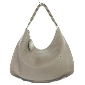FENDI セレリア ワンショルダーバッグ レザー べージュ