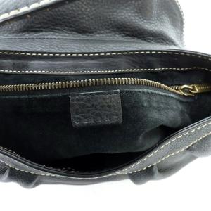CELINE ワンショルダーバッグ レザー 黒 OH