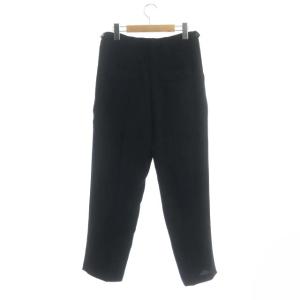 Grace Class 22SS トリアセテーパードパンツ センタープレス 38 ブラック
