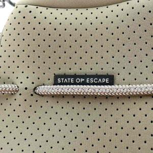 STATE OF ESCAPE PREQUEL SMALL 2wayバッグ ベージュ グレー