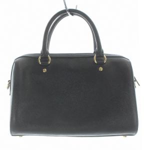 COACH ローワン サッチェル ショルダーバッグ ハンドバッグ 2way レザー ロゴ 黒 ブラック F79946