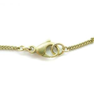 CHANEL 06P ダブルココマーク ネックレス ラインストーン ゴールド色