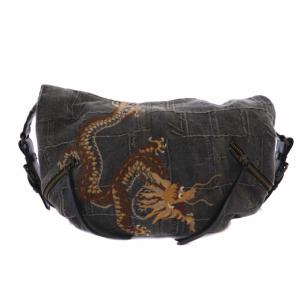 VIVIENNE TAM ワンショルダーバッグ ショルダーバッグ 龍 グレー