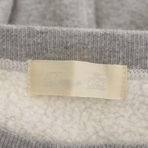 Drawer スウェット カットソー 長袖 クルーネック 裏起毛 プルオーバー 2 グレー