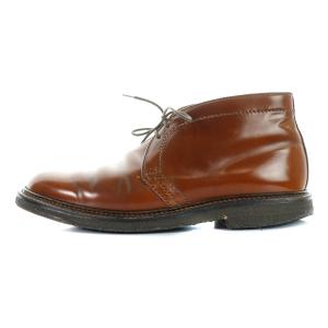 Alden 286 ウィスキーコードバン チャッカブーツ 10 茶