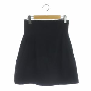 22AW スカショーパン ショートパンツ ミニスカート ハイウエスト 1 黒 ブラック