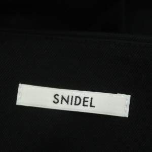 SNIDEL 22AW スカショーパン ショートパンツ ミニスカート ハイウエスト 1 黒 ブラック