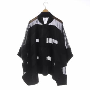 sacai 21SS Nylon Twill×Chiffon Blouson ジャケット シアー切替