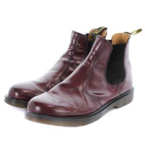Dr.Martens サイドゴアブーツ レザー ショート UK10 29cm ワインレッド 2976