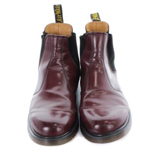 Dr.Martens サイドゴアブーツ レザー ショート UK10 29cm ワインレッド 2976