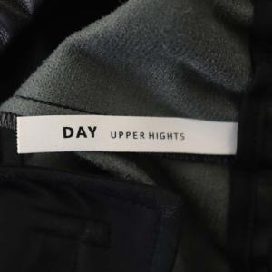 upper hights DAY 22AW エコレザーパンツ テーパード スリム イージー 1 黒 ブラック