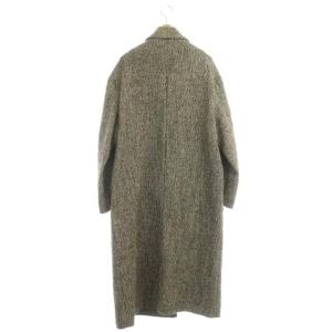 ISABEL MARANT ETOILE ダブルブレストコート アウター ロング ツイード 34 茶 アイボリー ブラウン