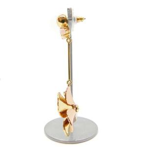 kate spade new york ピアス 花 フラワーモチーフ ゴールド色 ピンク